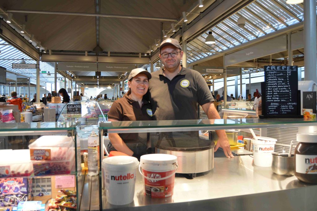 Aurora Vergueira, marido, Mercado do Bolhão, Porto