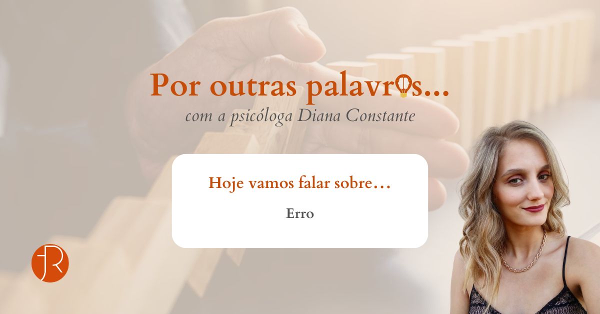 Por outras palavras, Erro
