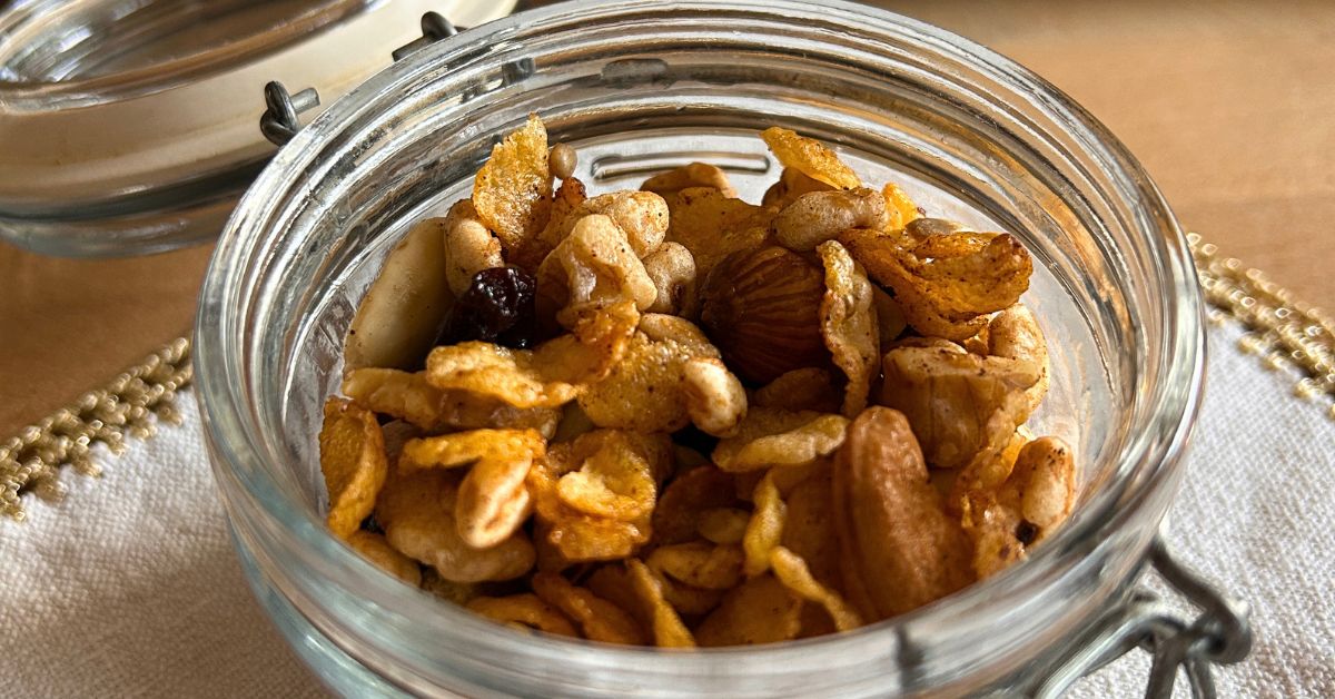 granola ideias saudaveis no prato